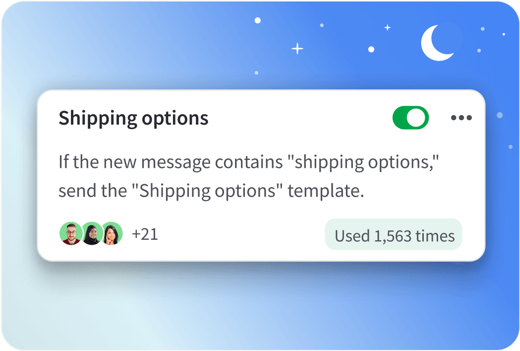 HelpDesk Automations for Ecommerce view