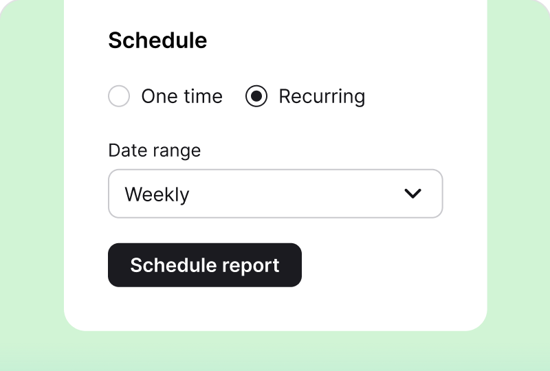Report generation in HelpDesk