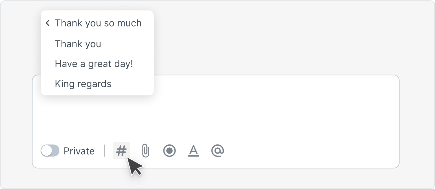 Email etiquette example