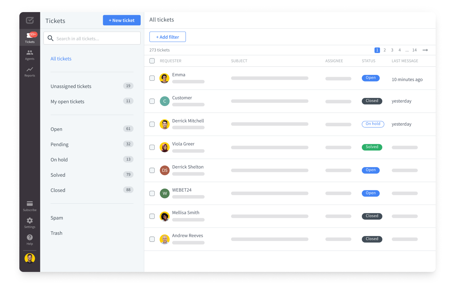 AI-powered text enhancements in HelpDesk
