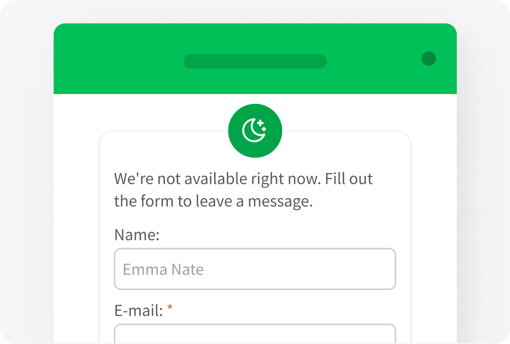 Availability to leave HelpDesk tickets around the clock.