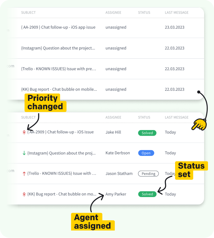 A person lying down and streamlining ticketing using automations in HelpDesk
