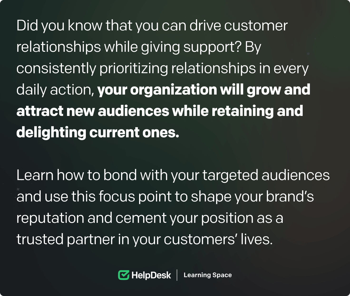 Customer Retention Tip from HelpDesk Guide