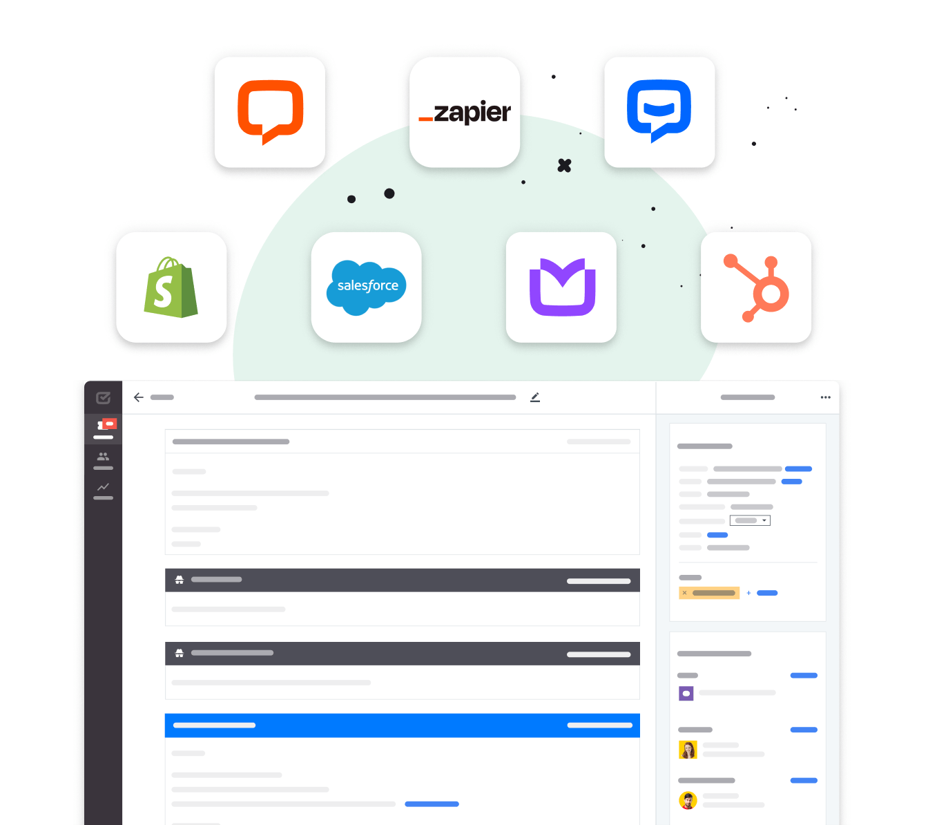 Image of comic yellow service ticket servicing ticket que