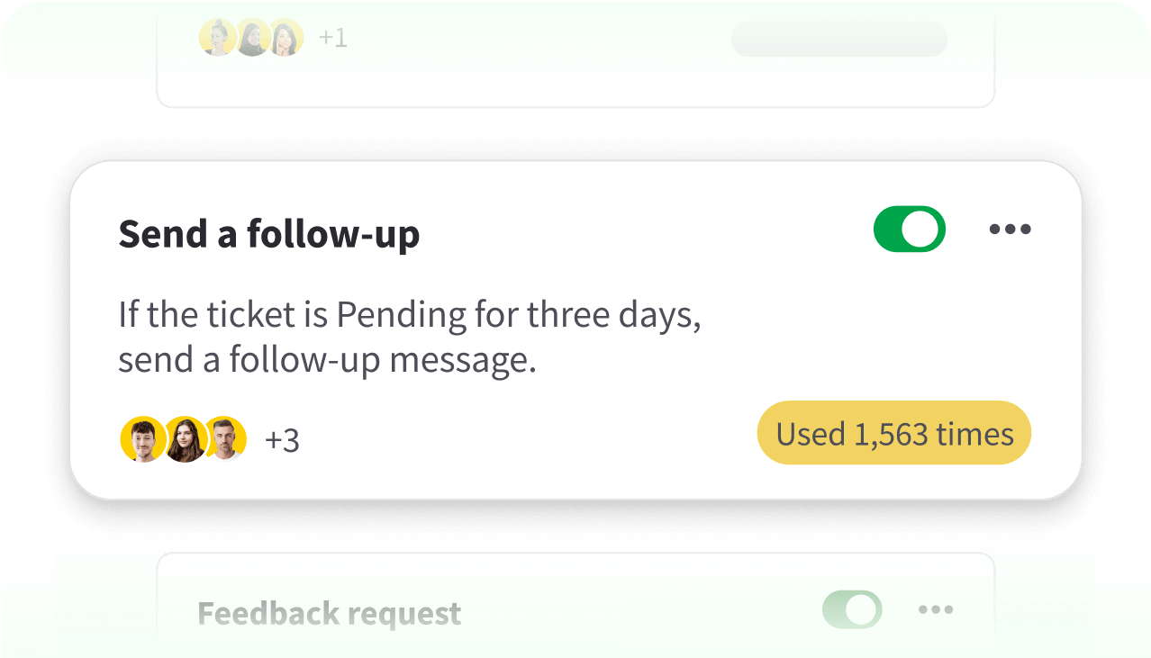 Workflows in HelpDesk
