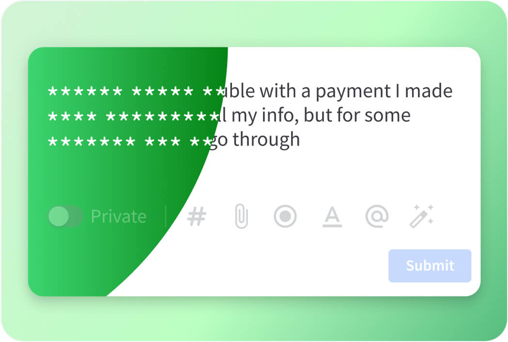 End-to-end encryption in HelpDesk